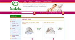 Desktop Screenshot of lambela.cz